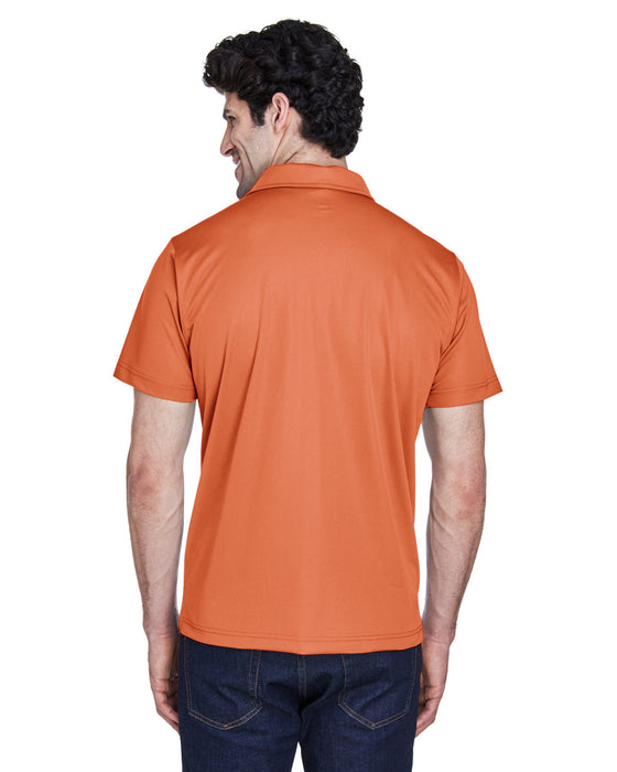 Rear view of the Men's Command Snag Protection Polo