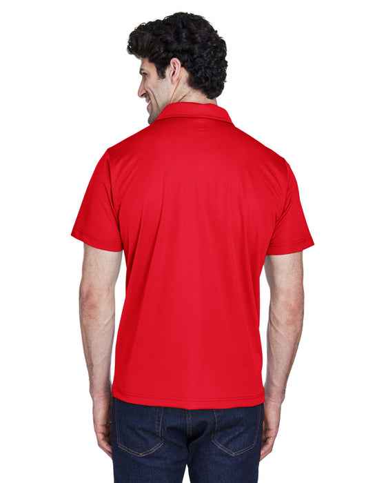 Rear view of the Men's Command Snag Protection Polo