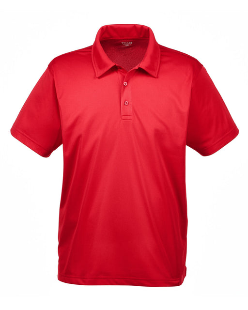 Front and Blank view of the Men's Command Snag Protection Polo