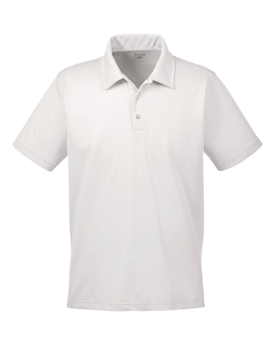 Front and Blank view of the Men's Command Snag Protection Polo