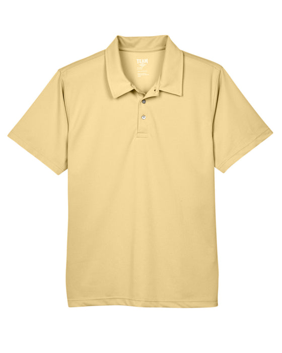 Front and Blank view of the Men's Command Snag Protection Polo