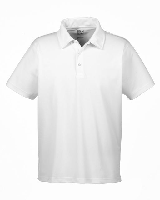 Front and Blank view of the Men's Command Snag Protection Polo