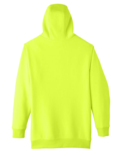 Rear and Blank view of the Adult Zone HydroSport™ Heavyweight Pullover Hooded Sweatshirt