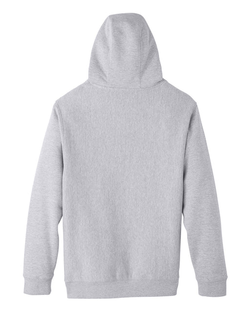 Rear and Blank view of the Adult Zone HydroSport™ Heavyweight Pullover Hooded Sweatshirt