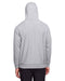 Rear view of the Adult Zone HydroSport™ Heavyweight Pullover Hooded Sweatshirt