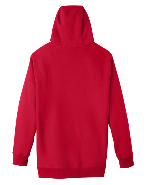 Rear and Blank view of the Adult Zone HydroSport™ Heavyweight Pullover Hooded Sweatshirt