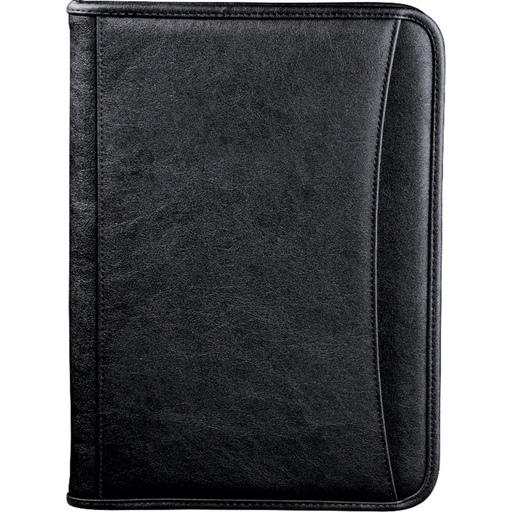 Front view of the DuraHyde Zippered Padfolio