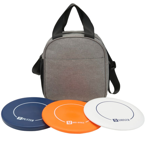 Front view of the 3pc Disc Golf Set