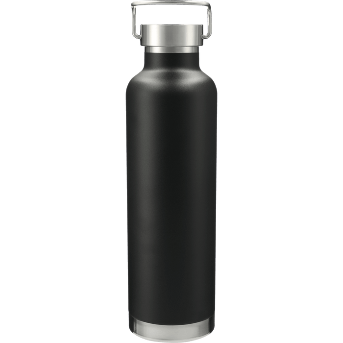 Back view of the Thor Copper Vacuum Insulated Bottle 32oz