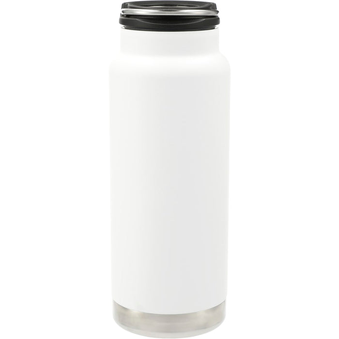 Back and Decorated view of the Klean Kanteen Eco TKWide 32oz- Loop cap