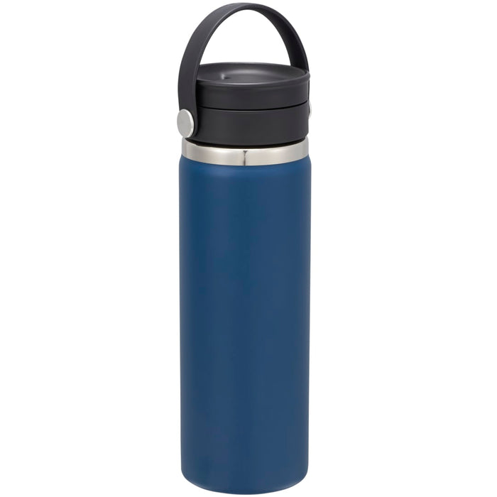 Back and Decorated view of the Hydro Flask&#174; Wide Mouth With Flex Sip™ Lid 20oz