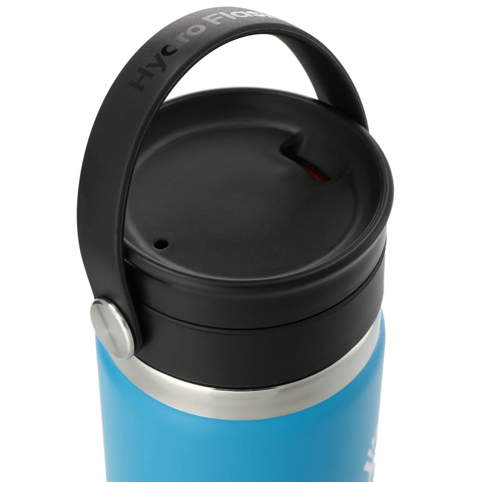 Front and Decorated view of the Hydro Flask&#174; Wide Mouth With Flex Sip™ Lid 20oz