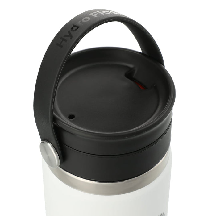 Front and Decorated view of the Hydro Flask&#174; Wide Mouth With Flex Sip™ Lid 20oz