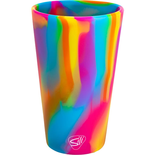 Front view of the Silipint Original Silicone Pint Glass 16oz