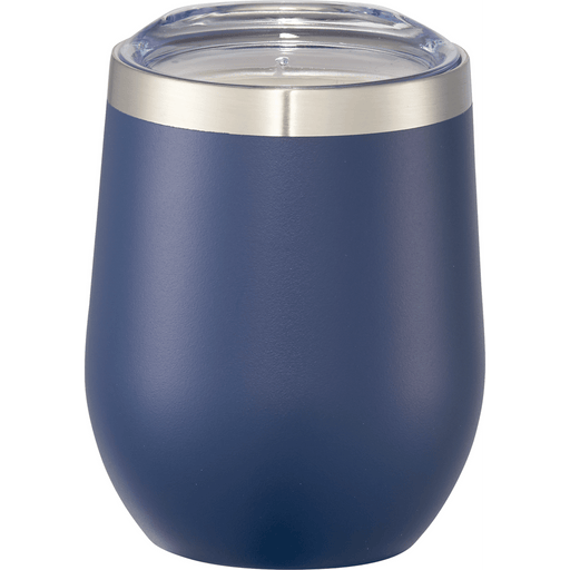 Front and Decorated view of the Corzo Copper Vacuum Insulated Cup 12oz