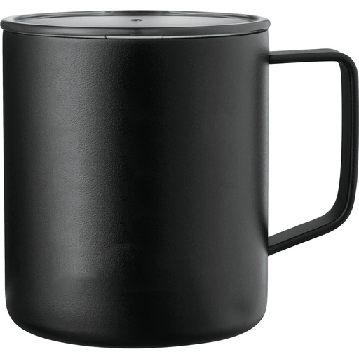 Front view of the Rover Copper Vacuum Insulated Camp Mug 14oz