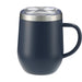 Front and Decorated view of the Brew Copper Vacuum Insulated Mug 12oz