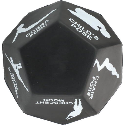 Front view of the Yoga Dice
