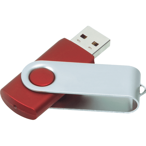 Front and Decorated view of the Rotate Flash Drive 4GB