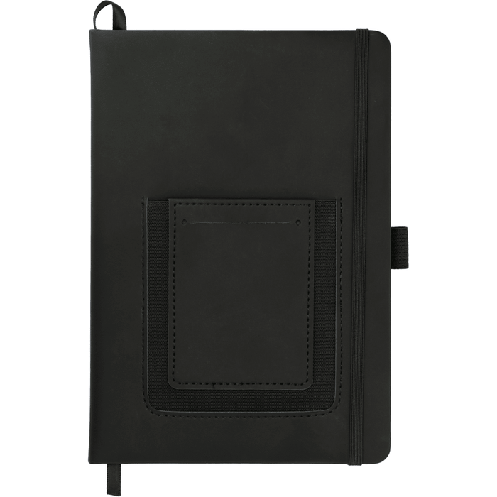Front view of the 5.5&quot; x 8.5&quot; Vienna Phone Pocket Bound JournalBook&#174;
