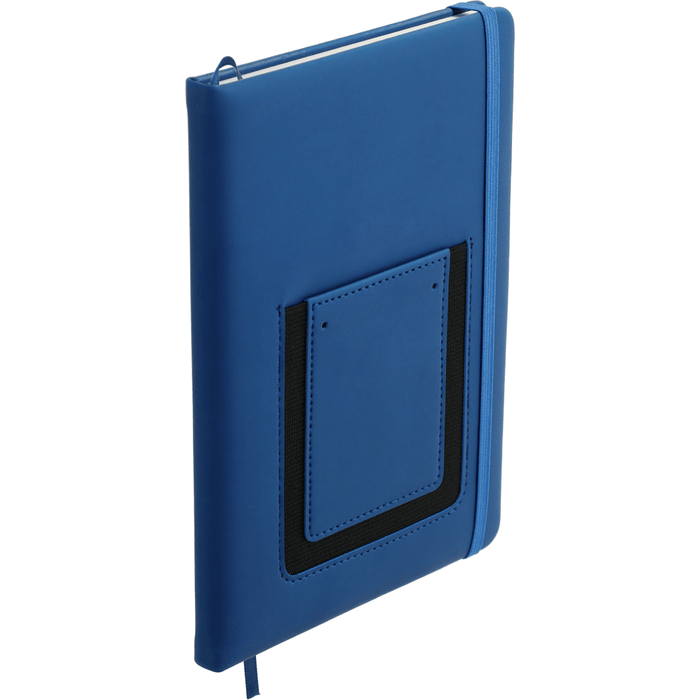 Front and Decorated view of the 5.5&quot; x 8.5&quot; Vienna Phone Pocket Bound JournalBook&#174;