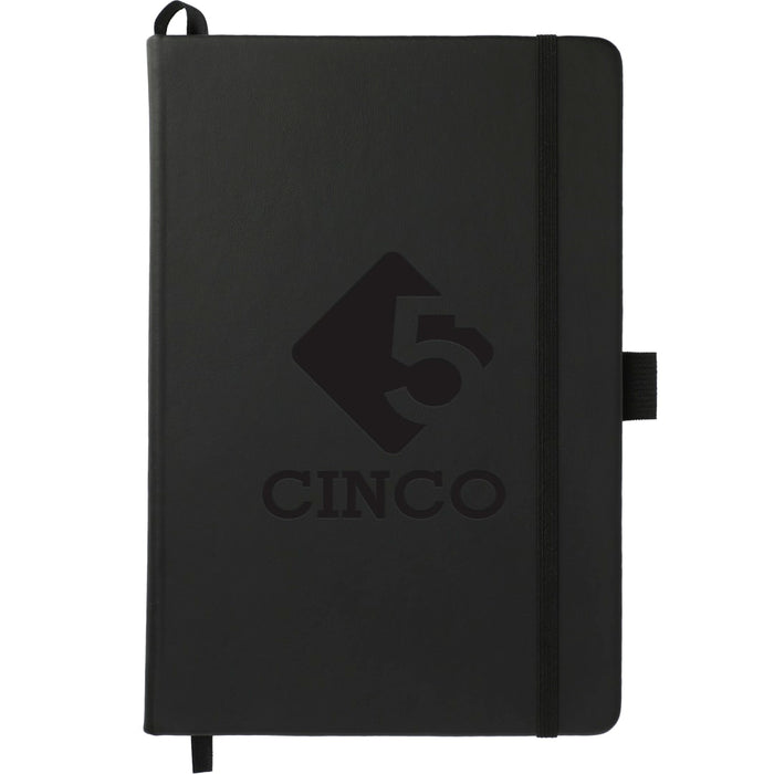 Front and Part Default Image view of the 5.5&quot; x 8.5&quot; Cactus Leather Bound JournalBook&#174;