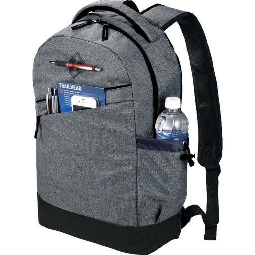 Back view of the Graphite Slim 15&quot; Computer Backpack