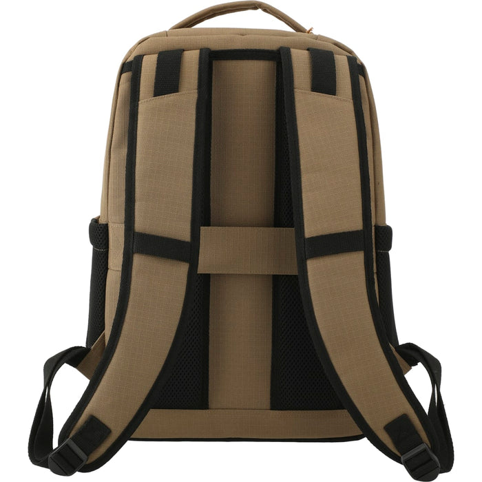 Back view of the NBN Recycled Utility Insulated Backpack