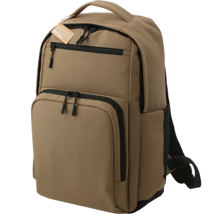 Back view of the NBN Recycled Utility Insulated Backpack