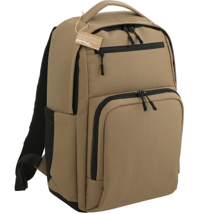 Back view of the NBN Recycled Utility Insulated Backpack