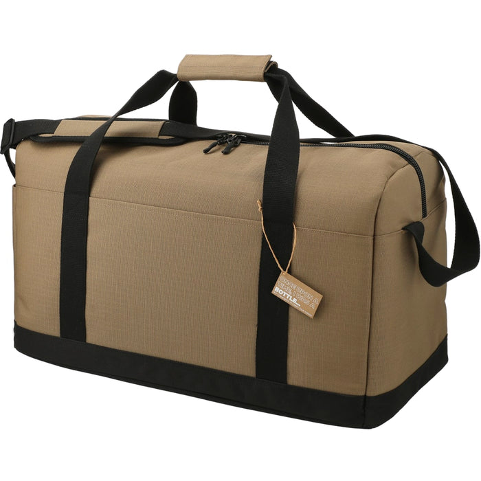 Back view of the NBN Recycled Utility Duffel