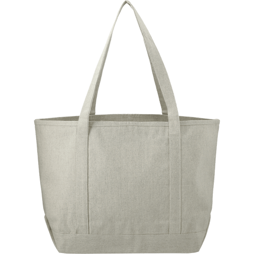 Back view of the Repose 10oz Recycled Cotton Boat Tote