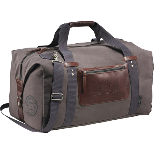 Front and Decorated view of the Field &amp; Co.&#174; Classic 20&quot; Duffel Bag