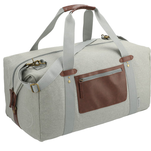 Back and Decorated view of the Field &amp; Co.&#174; Classic 20&quot; Duffel Bag