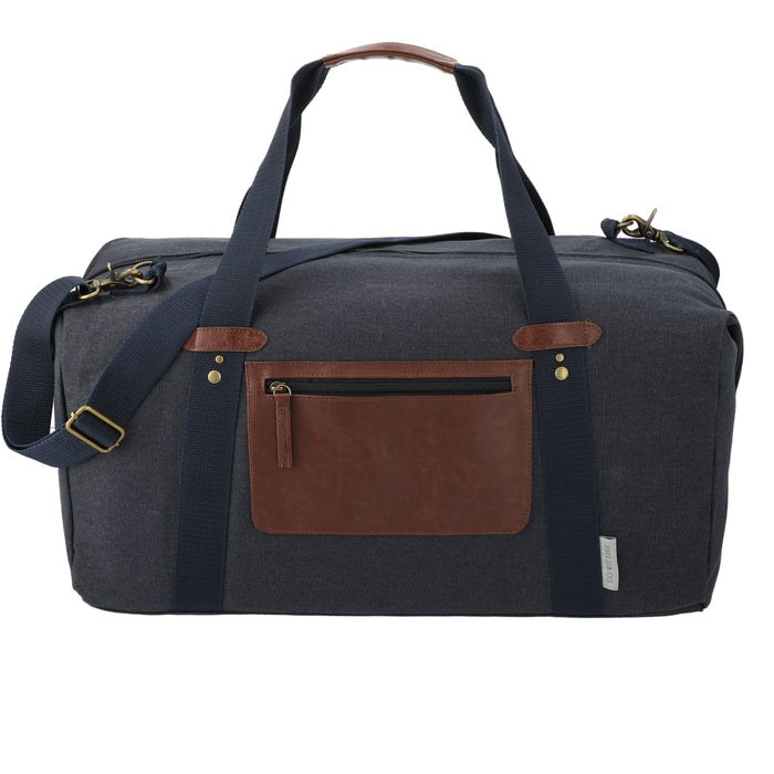 Front and Decorated view of the Field &amp; Co.&#174; Classic 20&quot; Duffel Bag