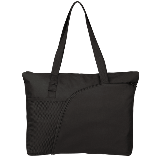 Front view of the Excel Sport Zippered Utility Business Tote