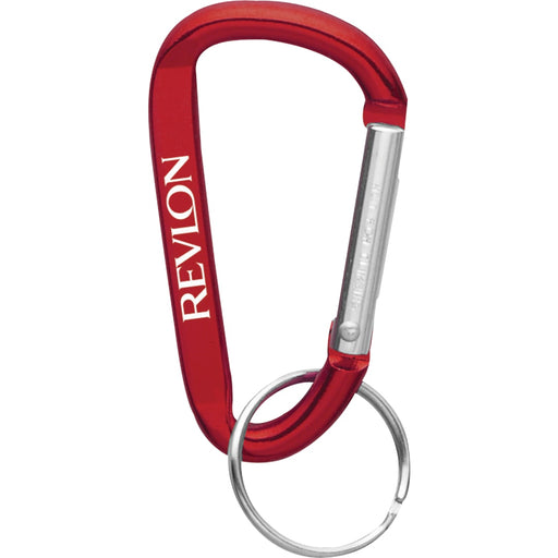 Front and Decorated view of the Small Carabiner Key Ring