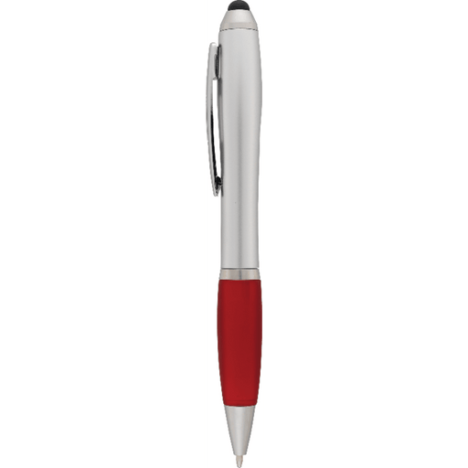 Front and Decorated view of the Nash Ballpoint Pen-Stylus