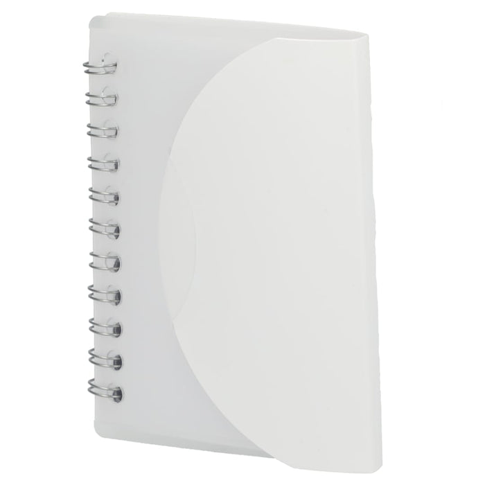 Front and Part Default Image view of the 3.4” x 4.5” FSC&#174; Recycled Post Spiral Notebook