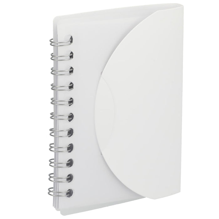 Front and Part Default Image view of the 3.4” x 4.5” FSC&#174; Recycled Post Spiral Notebook