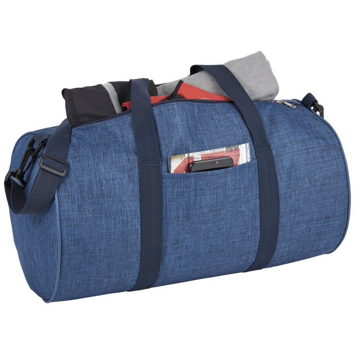 Front and Decorated view of the Tahoe 18&quot; Graphite Barrel Duffel