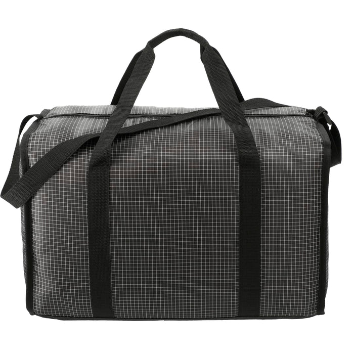 Back view of the Grid Boxy Duffel