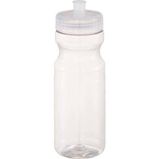 Front view of the Easy Squeezy Crystal 24oz Sports Bottle