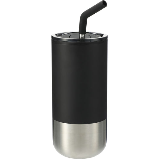 Front view of the Lagom 16oz Tumbler w/ SS Straw