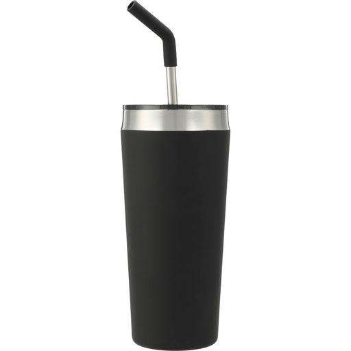 Front view of the Faye 20oz Vacuum Tumbler w/ SS Straw