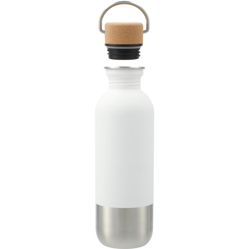 Front and Decorated view of the Lagom Single wall Stainless steel Bottle 27oz