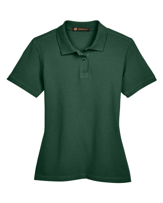 Ladies' 6 oz. Ringspun Cotton Piqué Short-Sleeve Polo