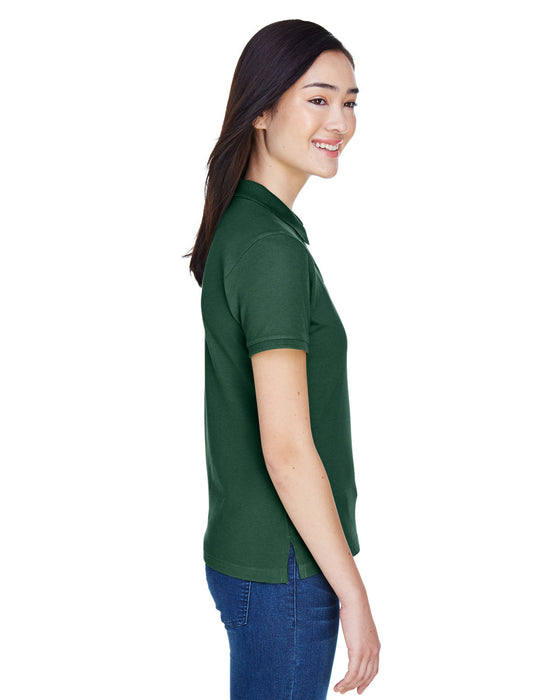 Ladies' 6 oz. Ringspun Cotton Piqué Short-Sleeve Polo